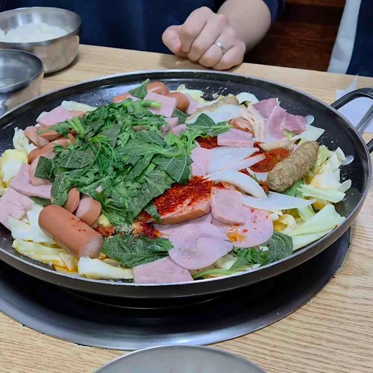 정통부대고기 사진