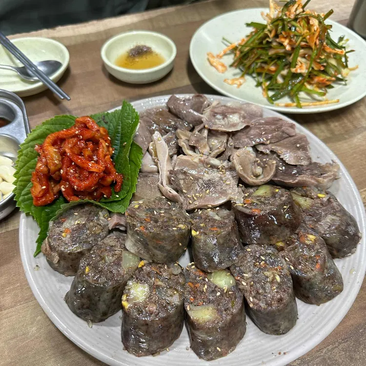 오소리순대 사진