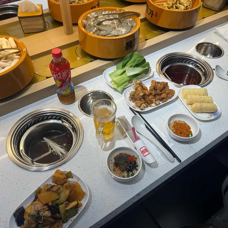 용가 회전훠궈 사진