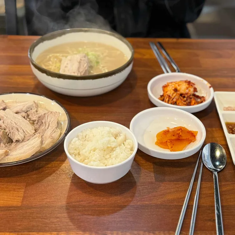 백제칼국수 사진