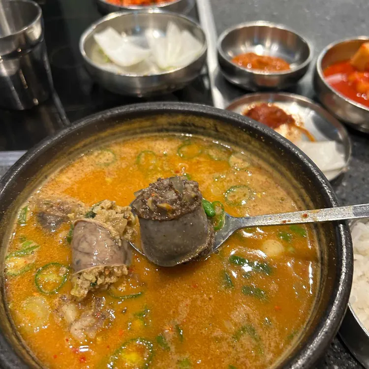 강창구 찹쌀 진순대 사진