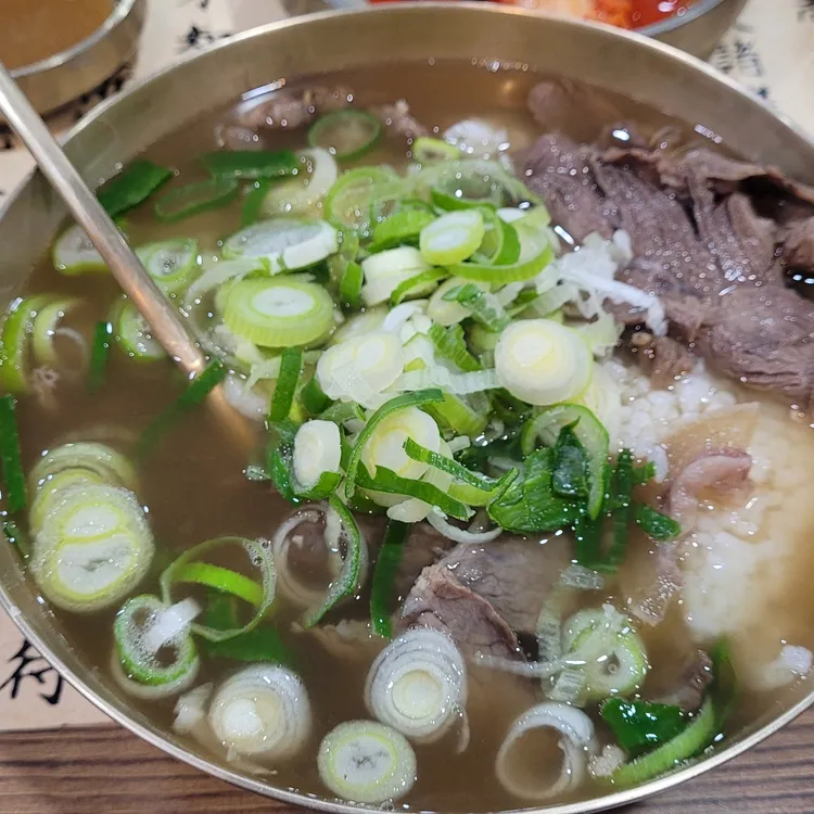 쌀면곰탕 (보)