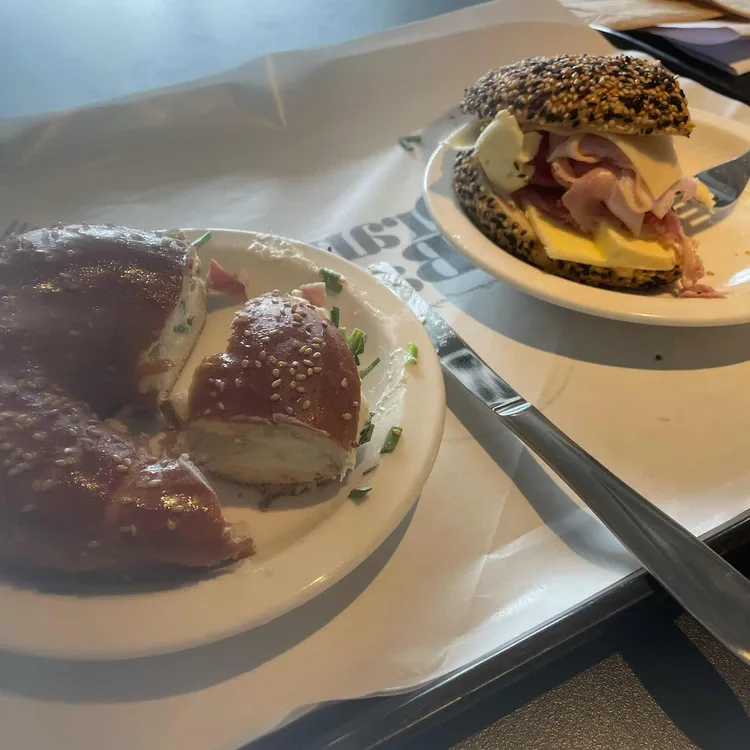 오렌지베이글 사진