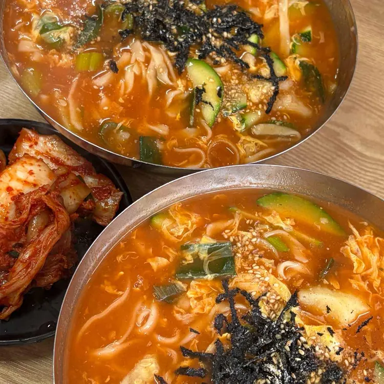 대우칼국수 사진