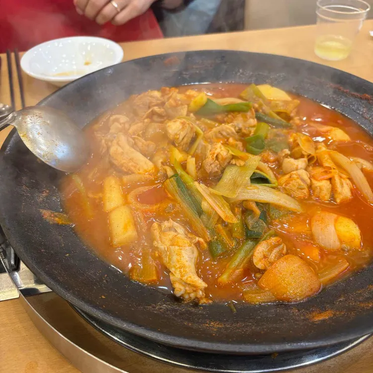 아랜역물닭갈비 사진