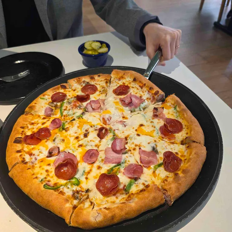 이재모피자 사진