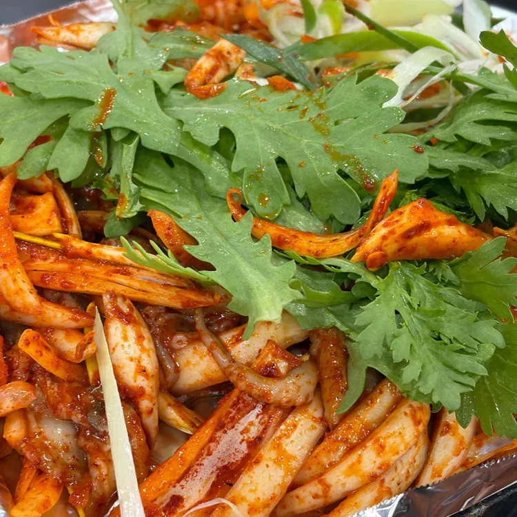 공주 얼큰이 칼국수 쭈꾸미 사진