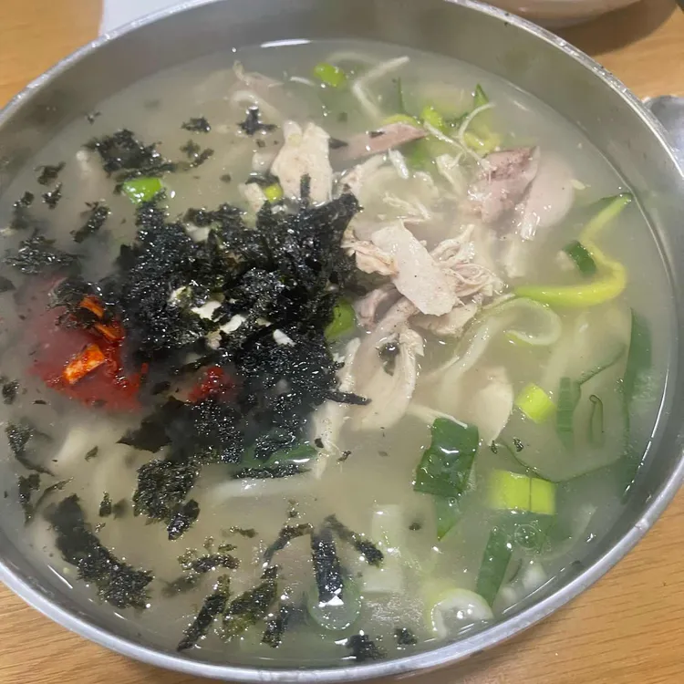전주 닭칼국수 사진