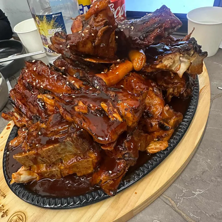 농민뜨끈이 옥천뼈구이 사진