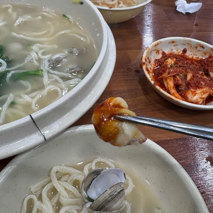 오씨칼국수 사진