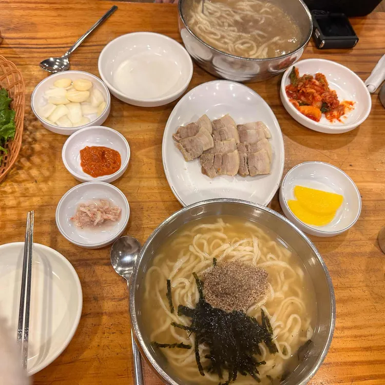 김화칼국수 사진