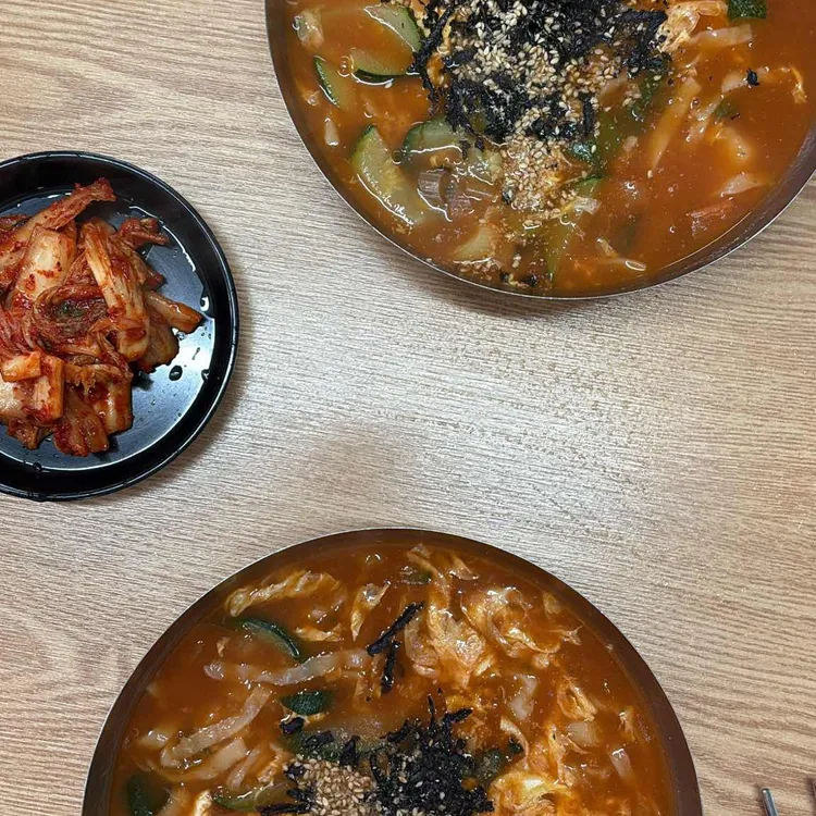 대우칼국수 사진
