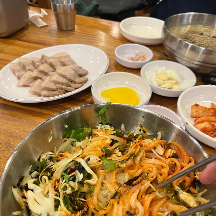 김화칼국수 사진