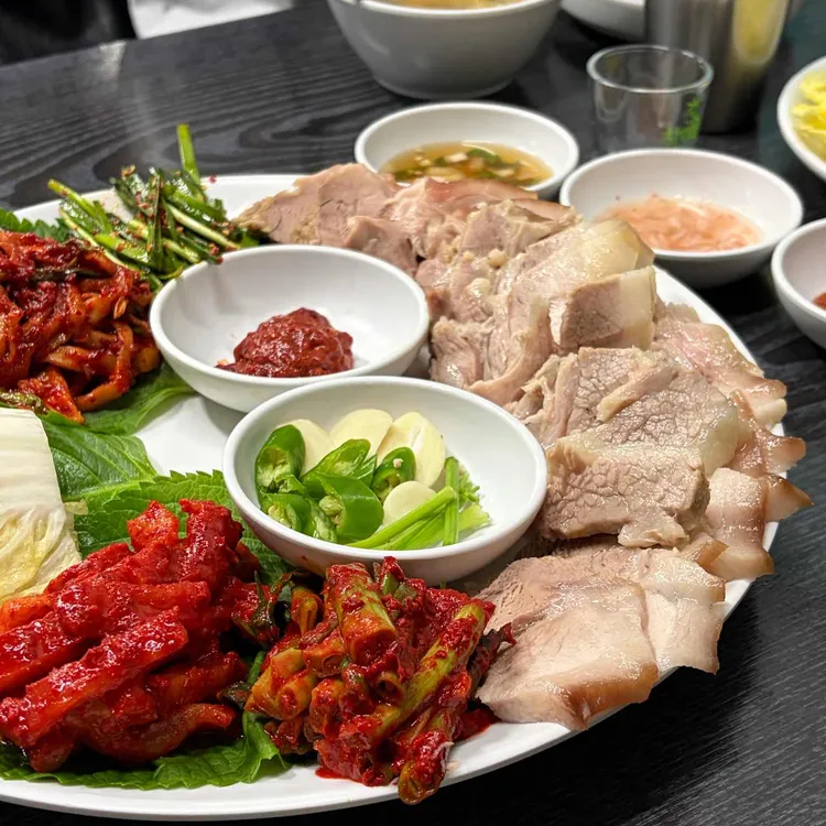 청류벽 사진