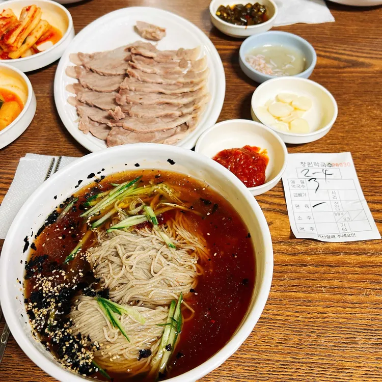 장원막국수 사진