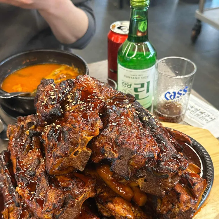 농민뜨끈이 옥천뼈구이 사진