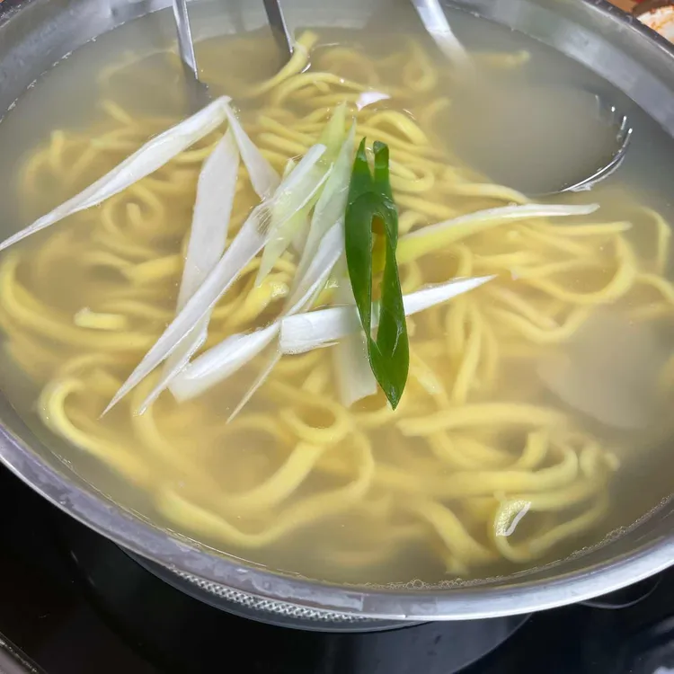 황도바지락칼국수 사진