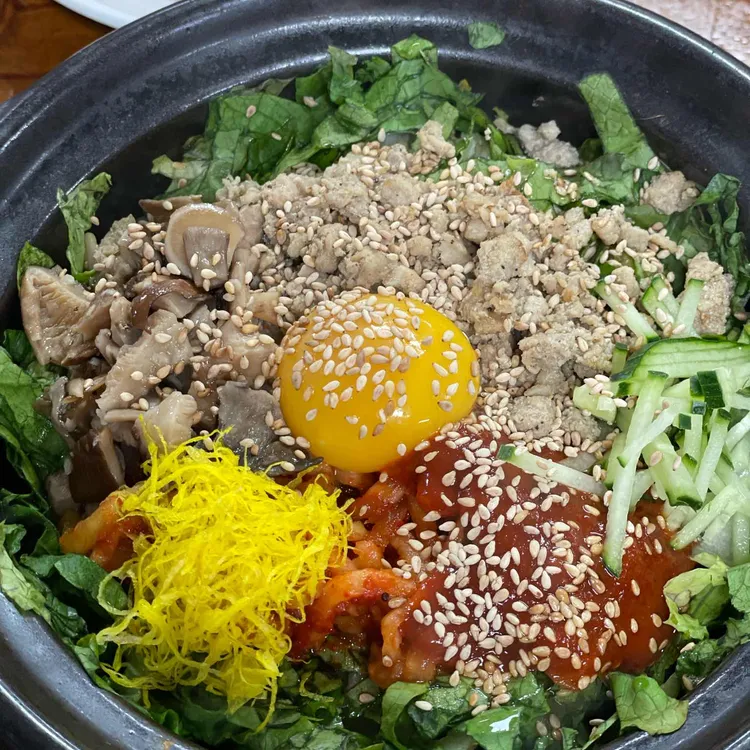 장미칼국수 사진