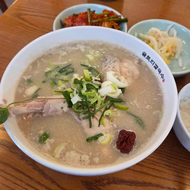 글로리칼국수 사진