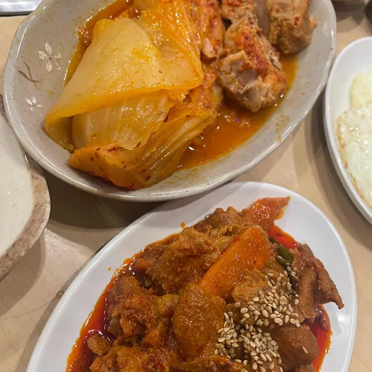 장독대김치찜김치찌개 사진