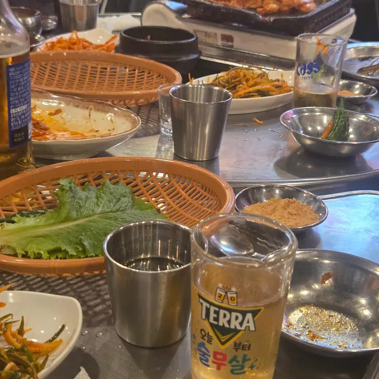 마부자생삼겹살 사진