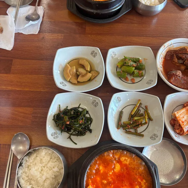 전통맷돌순두부 사진