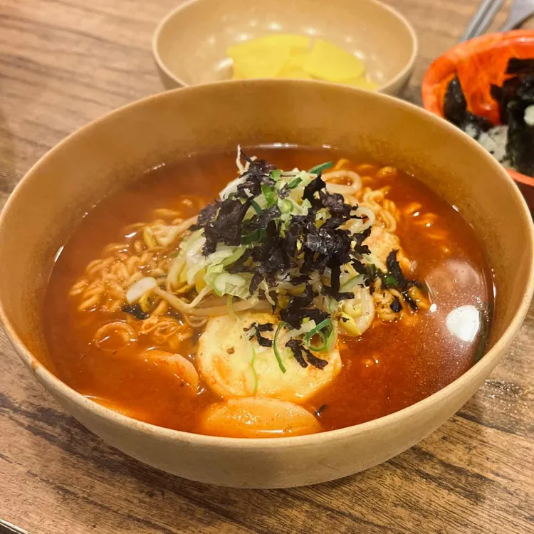 틈새라면 사진