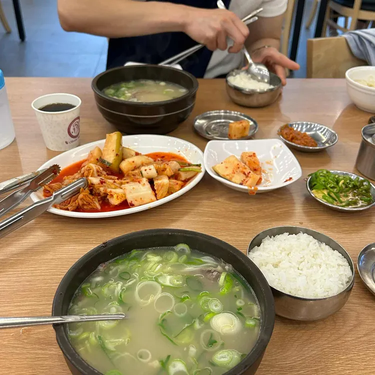 유일설렁탕 사진