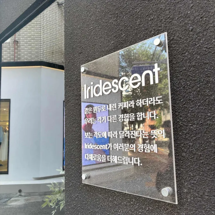 이리데센트 사진