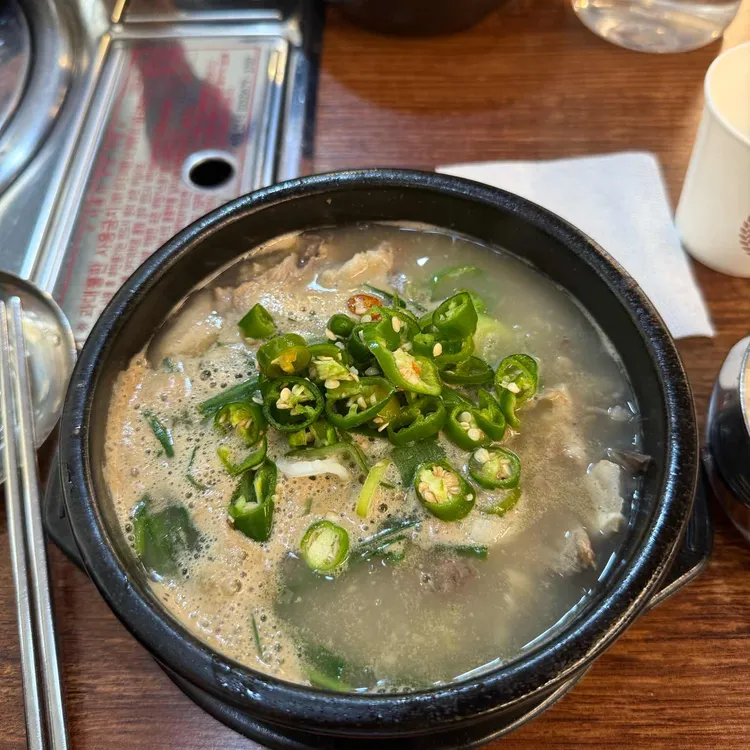 선릉을지순대국 사진
