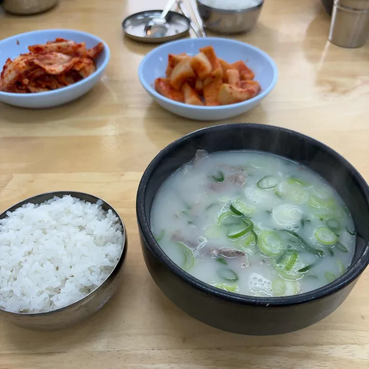 장털보설렁탕 사진