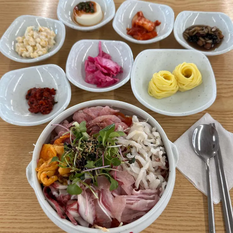 속초 항아리물회 사진