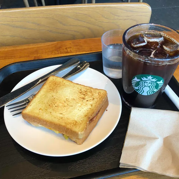 복숭아메리카노