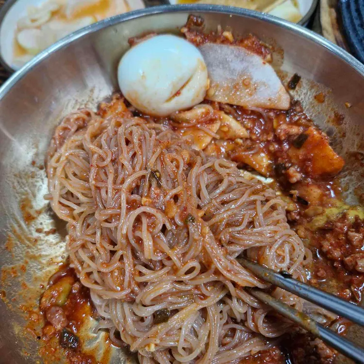아보카도 에비 냉우동