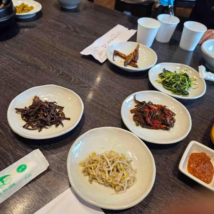 삼치된장찌개 반상