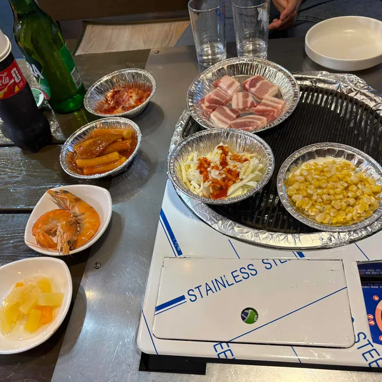 주도락 강남점 불타는 꽃게와 곱도리탕
