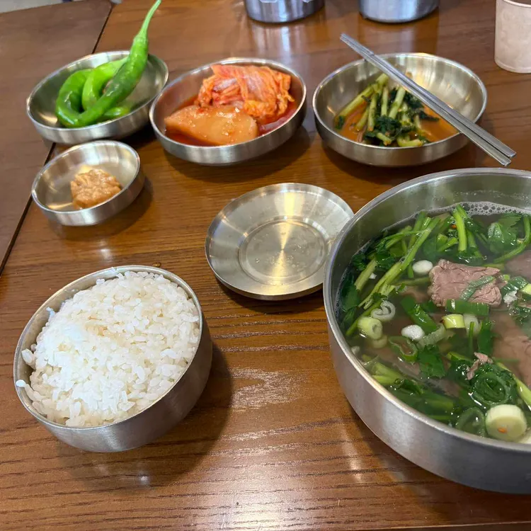 향토 소고기양지찜